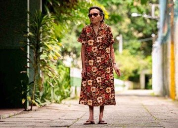 A ex-costureira potiguar T&acirc;nia Maria interpretou dona Sebastiana no filme 'O agente secreto', que recebeu 18 indica&ccedil;&otilde;es ao Grande Otelo. Ela disputa o pr&ecirc;mio de Melhor Atriz   -  (crédito: Victor Juc&aacute;/Divulga&ccedil;&atilde;o)