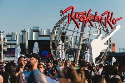 Na edição de 2024, aproximadamente 420 mil pessoas passaram pela Cidade do Rock
       -  (crédito:  Instagram/Reprodução)