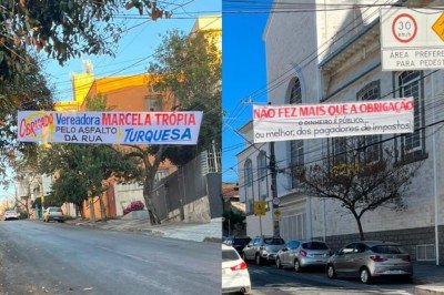 Guerra de faixas debate aplicação de emendas parlamentares -  (crédito: Renato Scapolatempore/EM/D.A.Press)