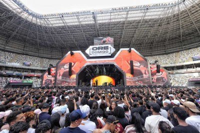 Ore Coming 2025 reuniu mais de 50 mil pessoas na Arena MRV -  (crédito: Divulgação/Grupo Balo)