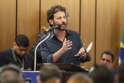 Marcelo Aro era pré-candidato ao Senado na chapa de Simões, mas abandonou projeto e deve disputar o governo contra o ex-aliado -  (crédito: Marcos Vieira/EM/D.A. Press)