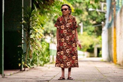 A ex-costureira potiguar T&acirc;nia Maria interpretou dona Sebastiana no filme 'O agente secreto', que recebeu 18 indica&ccedil;&otilde;es ao Grande Otelo. Ela disputa o pr&ecirc;mio de Melhor Atriz   -  (crédito: Victor Juc&aacute;/Divulga&ccedil;&atilde;o)
