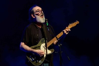 Lobão fez bela homenagem a Lô Borges no Palácio das Artes -  (crédito: @nelson.simoes.fotografia/divulgação)