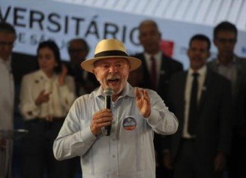 Presidente Luiz Inácio Lula da Silva
       -  (crédito:  Alexandre Guzanhe/EM/D.A. Press.)