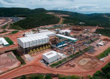 Mineradora Serra Verde, em Goiás -  (crédito: DIVULGAÇÃO)