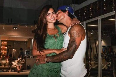 Gabriel Medina e Isabella Arantes perdem bebê dias após casamento -  (crédito: Tupi)