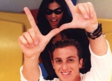 Tiazinha e Luciano Huck no 'Programa H' -  (crédito: Reprodução)