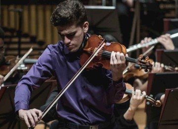 Aos 21 anos, Guido Sant'Anna estuda na Alemanha. Os concertos em BH ter&atilde;o pe&ccedil;as de  Hekel Tavares, Mendelssohn e Britten 
 -  (crédito: Alexandre Rezende/Divulga&ccedil;&atilde;o)