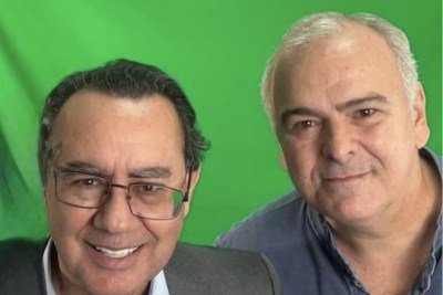Augusto Cury e J&uacute;lio Delgado -  (crédito: Divulga&ccedil;&atilde;o)