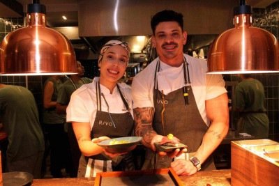 Alethéa Ruckert e Max Catolino vão comandar três bares durante a mostra
 -  (crédito: Jair Amaral/EM/D.A Press)