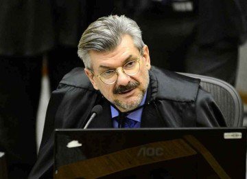 Magistrado Marco Buzzi foi punido por assédio sexual pelo Superior Tribunal de Justiça -  (crédito: José Alberto/STJ)
