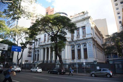 Palacio da Justica Rodrigues Campos, do Tribunal de Justica de Minas Gerais, na Avenida Afonso Pena, no Centro -  (crédito: Gladyston Rodrigues/EM/D.A Press)