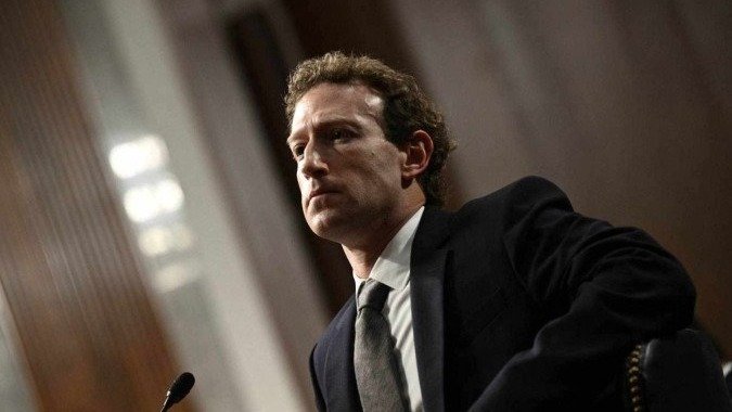 Executivos de tecnologia enfrentam o escrut&iacute;nio judicial e legislativo sobre os impactos das redes sociais -  (crédito: Brendan Smialowski/AFP)