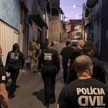 PC faz operação contra suspeitos de integrar facções em Contagem - PCMG/Divulgação