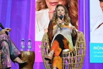 Vera Fischer relembra vício em drogas e perda da guarda do filho durante palestra no Rio  -  (crédito: Reprodução/Instagram)