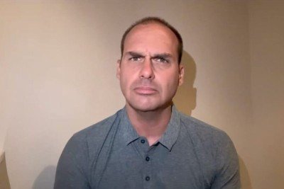 Eduardo Bolsonaro tem apartamento levado a leilão por falta de pagamento -  (crédito: Tupi)