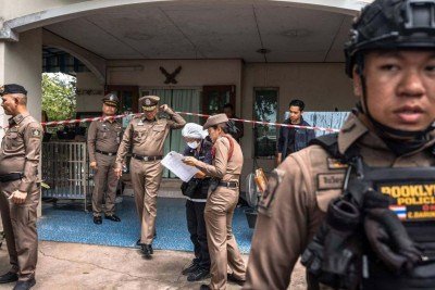 Adolescente matou os avós, três professores e três alunos da escola onde estudava. Ele também morreu -  (crédito: AFP)