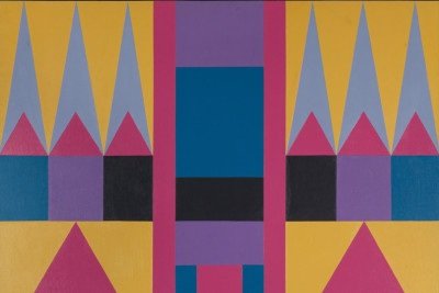 Exposição 'Jandyra Waters', inédita em BH, homenageia a artista  plástica que construiu uma linguagem singular na abstração geométrica brasileira -  (crédito: Errol Flynn Galeria/Divulgação)