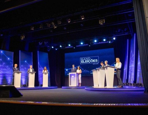 Eleições 2026: candidatos ao GDF participam de debate da TV Band -  (crédito: Mariana Campos/CB/D.A Press)