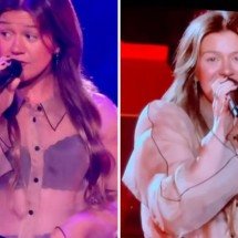 Kelly Clarkson quase sofre acidente e faz piada com seus seios: 'Perfeitos' - Redes sociais