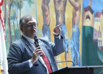 Flávio Dino, ministro do Supremo Tribunal Federal, determinou à Polícia Federal a abertura de inquérito para investigar indícios de crimes na execução das emendas -  (crédito: Gladyston Rodrigues/EM/D.A Press)