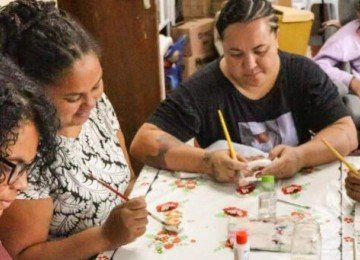 Feira Ocup’Arte representa a oportunidade de apresentar ao público o resultado das oficinas e ampliar as possibilidades de comercialização dos produtos -  (crédito: AMR/divulgação)