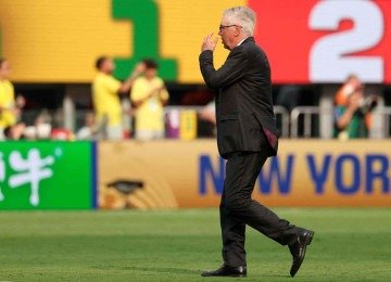 Sem muitas opÃ§Ãµes, a CBF recorreu ao italiano Carlo Ancelotti para comandar a SeleÃ§Ã£o Brasileira -  (crédito: ODD ANDERSEN / AFP â?? 5/7/2026)