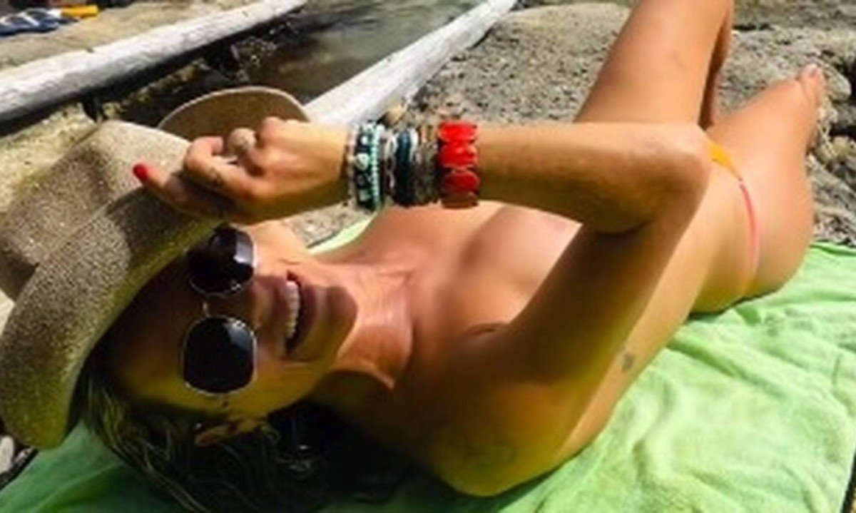 Luana Piovani posta fotos nua e pede ‘biscoito’ aos fãs no Instagram - (crédito: Tupi)