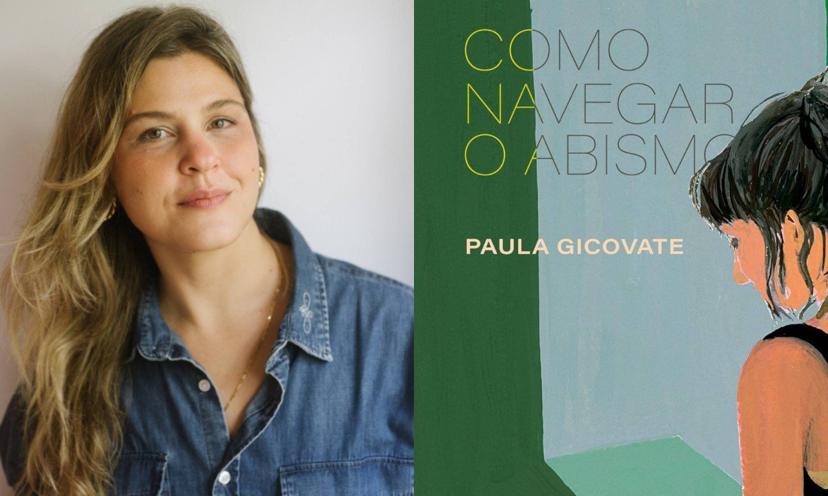 Paula Gicovate lança o romance "Como navegar o abismo" em Belo Horizonte nesta quarta-feira (12/8) - (crédito: Divulgação)