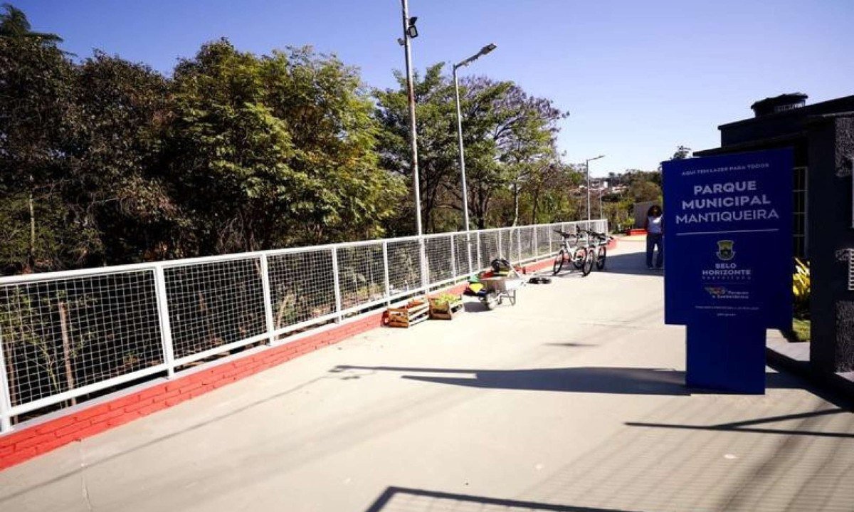 O parque está localizado no Bairro Mantiqueira, na Região de Venda Nova - (crédito: Rodrigo Clemente/PBH/Divulgação)