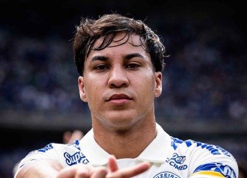 Após voltar a marcar na vitória sobre o Mirassol, atacante Kaio Jorge chega animado para pegar o Flamengo -  (crédito: Gustavo Aleixo/Cruzeiro)