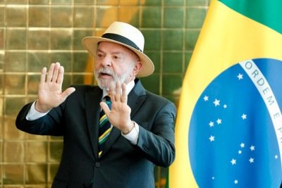 Presidente nomeou novo chefe de gabinete após citação de ex-assessor em investigação da PF -  (crédito: Sergio Lima/AFP)