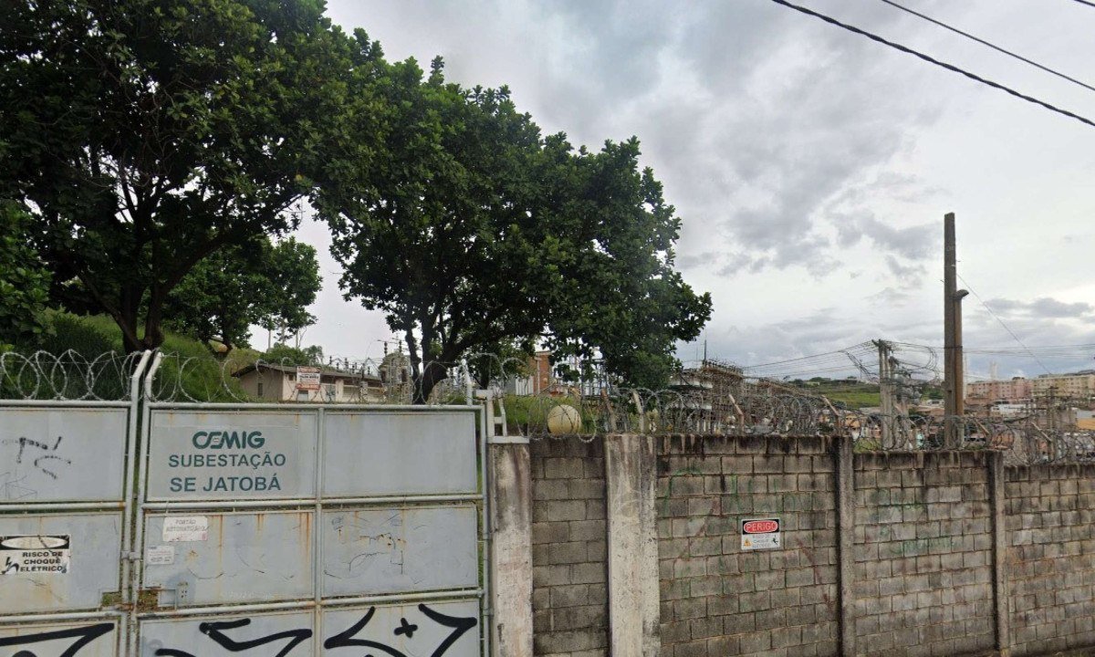 Subestação Jatobá da Cemig - (crédito: Reprodução/Google Street View)