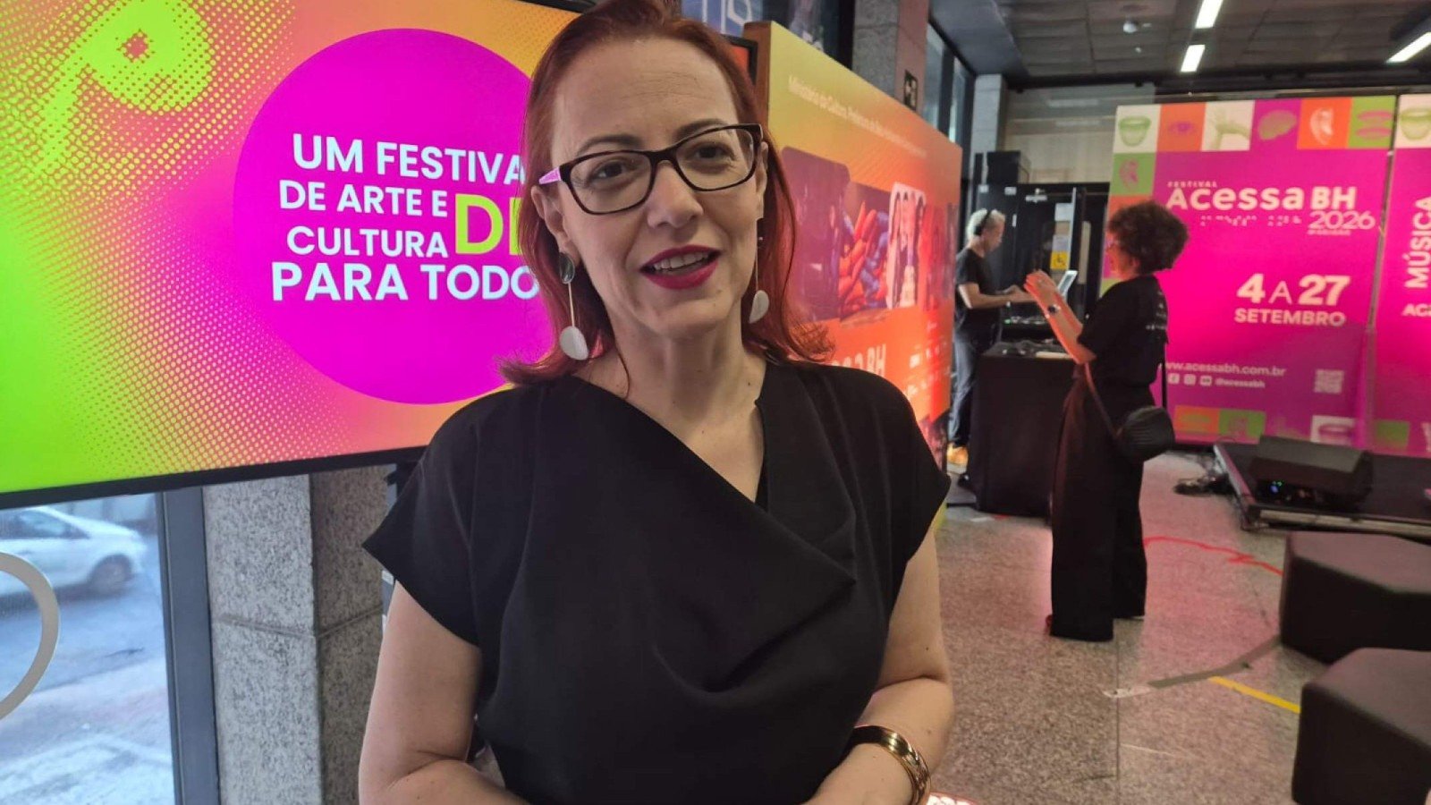 Laís Vitral, idealizadora do Festival Acessa BH junto com Daniel Vitral-Jair Amaral/EM/D.A Press