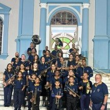 Perto dos 90 anos, banda de Sabinópolis saúda Nossa Senhora em MG - Sociedade Corporação Musical banda Maria Imaculada/Divulgação