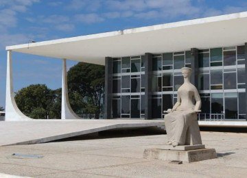 Sede do Supremo Tribunal Federal em Brasília -  (crédito: Reprodução/Agência Brasil)