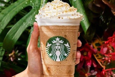 Starbucks retorna a Belo Horizonte com cl&aacute;ssicos globais como o Frappuccino, um dos itens do novo card&aacute;pio da rede na capital -  (crédito: Starbucks Brasil)
