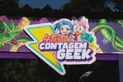 Contagem Geek chega à quinta edição e se consolida como um dos principais eventos geek de Contagem, reunindo fãs de games, tecnologia, cultura pop, cosplay e universo nerd.
 -  (crédito: Prefeitura de Contagem/Divulgação)