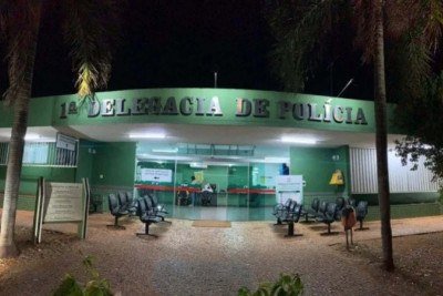 Suspeito foi encaminhado à 1ª Delegacia de Polícia, na Asa Sul -  (crédito:  PCDF)
