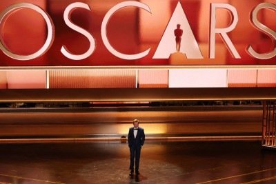 Conan O'Brien apresentando a edição 98 do Oscar  -  (crédito: Patrick T. Fallon / AFP)