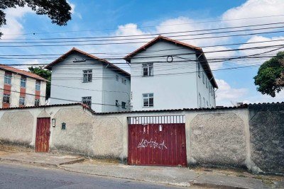 Fachada do condomínio onde apartamento pegou fogo -  (crédito: Edésio Ferreira/EM/D.A Press)