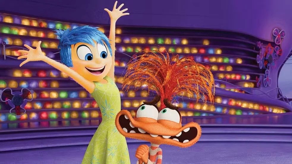 Com a sequ&ecirc;ncia 'Divertida Mente 2' quebrando recordes, o longa simboliza o impacto financeiro das anima&ccedil;&otilde;es de sucesso -  (crédito: Divulga&ccedil;&atilde;o Pixar)