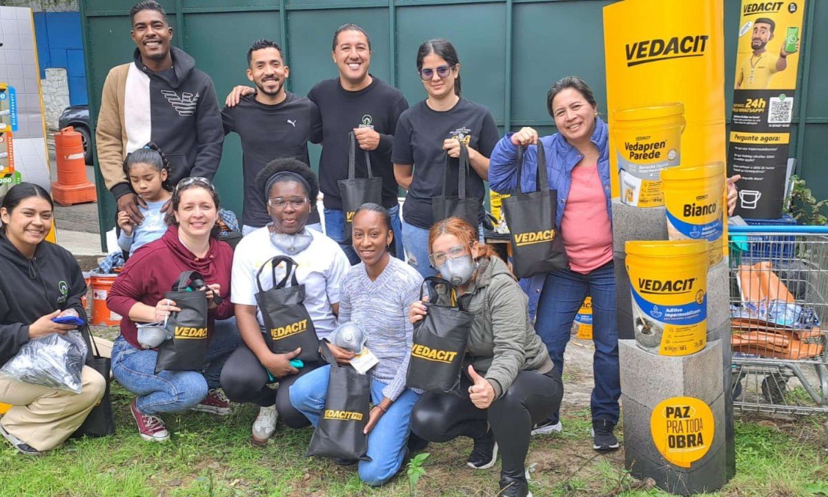 Vedacit apoia capacitação de mulheres refugiadas - (crédito: DINO)