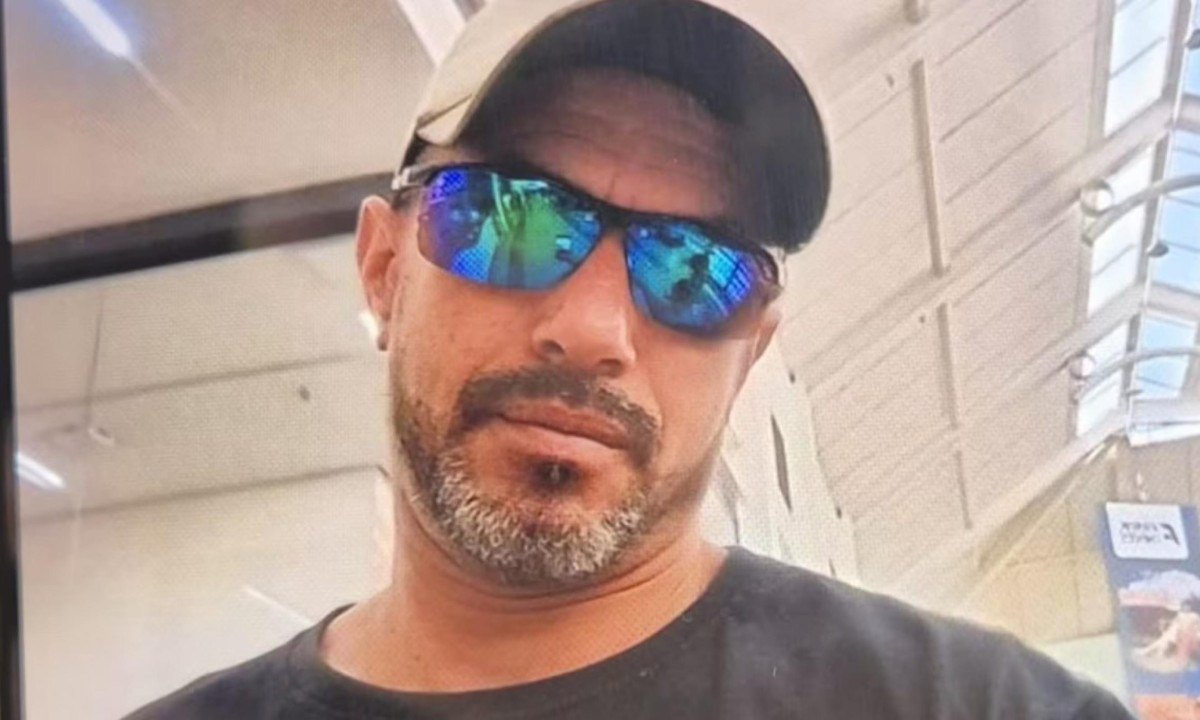 Silvio Souza Porto após levar várias facadas da amiga de sua ex-mulher - (crédito: Redes sociais / Reprodução)