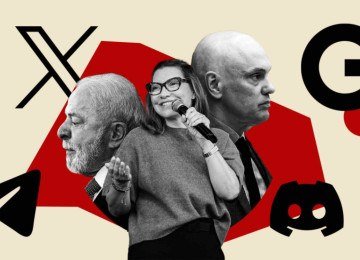 Caso Discord inflama, de novo, os embates de Lula com as plataformas de tecnologia -  (crédito: Arte: Daniel Medeiros/PlatôBR)