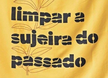 Detalhe de bandeira da série 'Toda empregada doméstica tem um pouco de Dandara' -  (crédito: Dayane Tropicaos/divulgação)