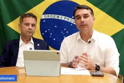 'Quem comete crime como gente grande vai ser punido como gente grande', diz o plano apresentado por Flávio  -  (crédito: Reprodução/ YouTube)