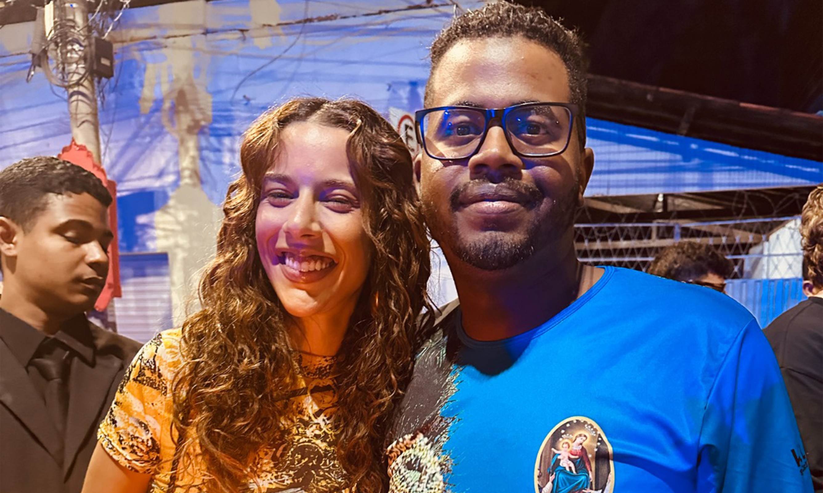 Marina Sena visitou as Festas de Agosto, em Montes Claros