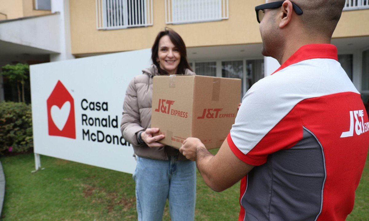J&T Express é parceira logística oficial do McDia Feliz 2026 - (crédito: DINO)