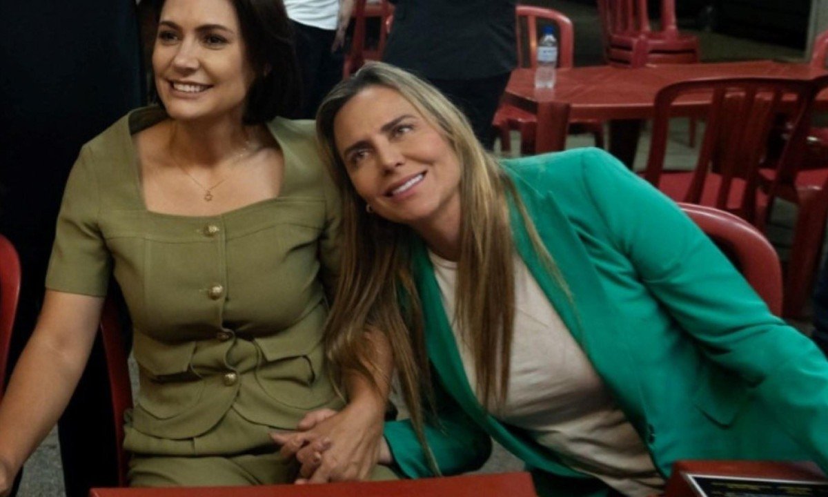 MDB joga a toalha e deve aceitar Michelle e Bia Kicis ao Senado na chapa de Celina - (crédito: Platobr Politica)